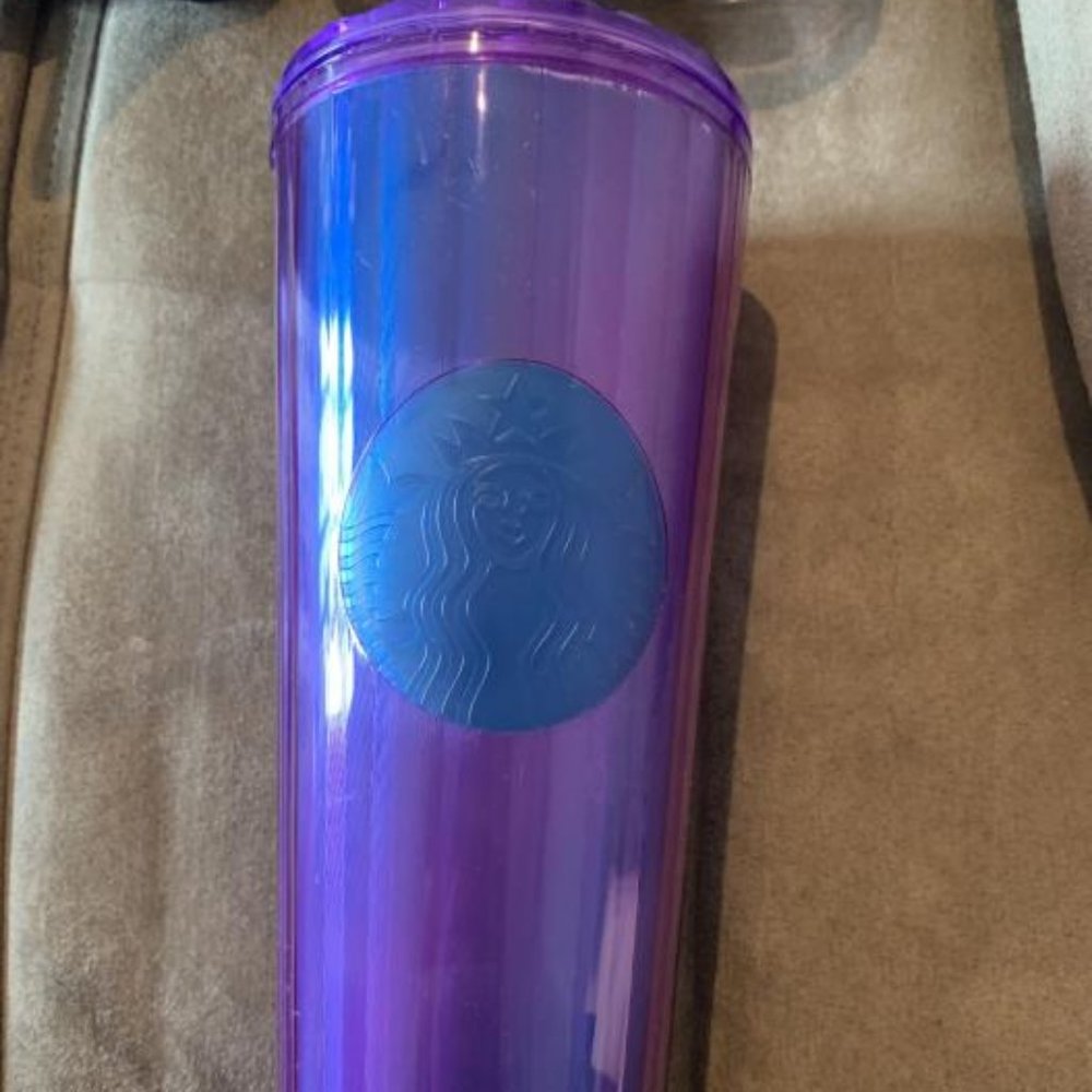 Starbucks Purple Dome 2022 Wisteria Summer Release 24oz Tumbler